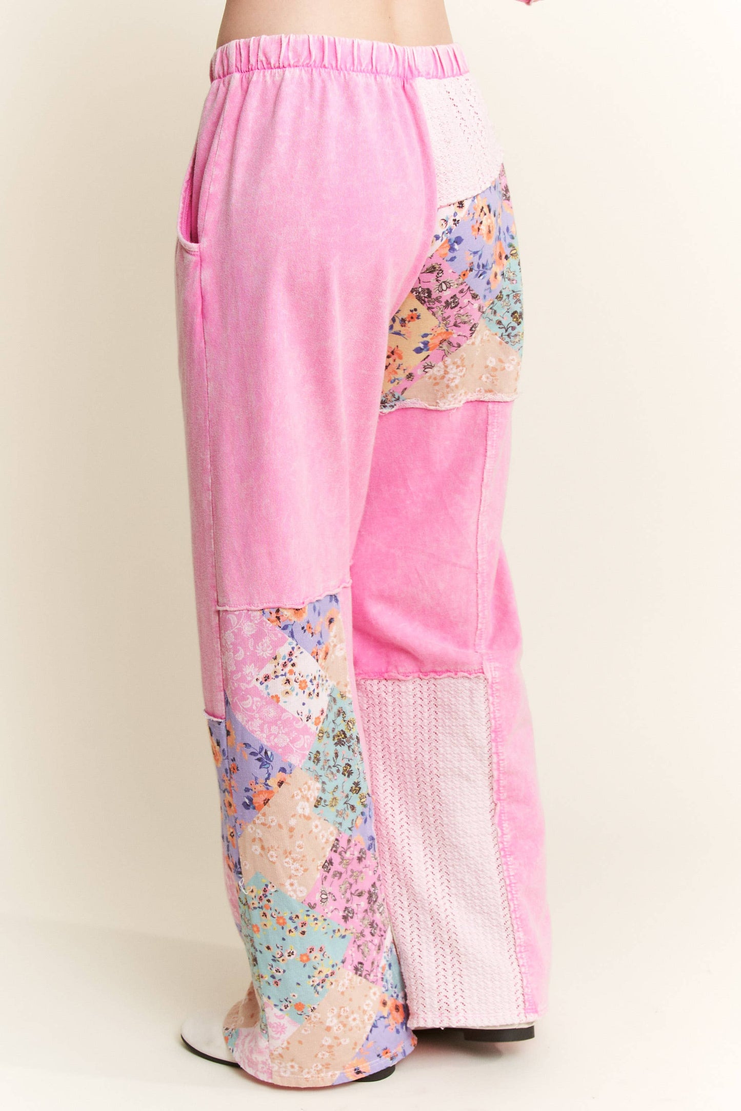 Bubblegum Pink Boho Pants