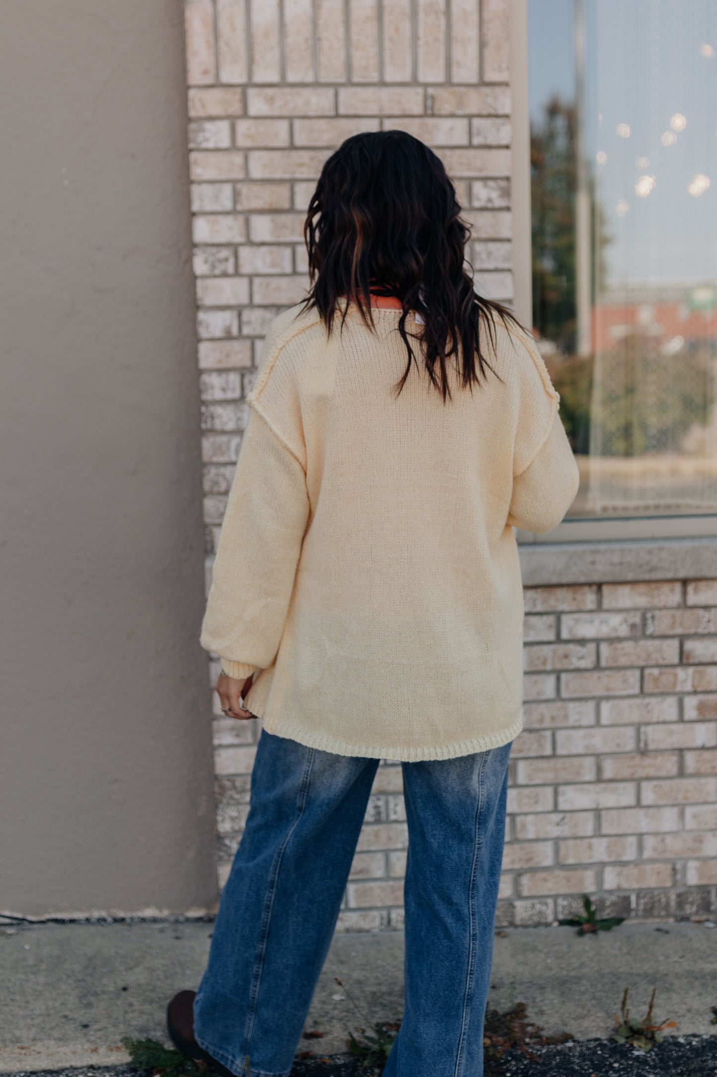 Honeycomb Knit Cardigan