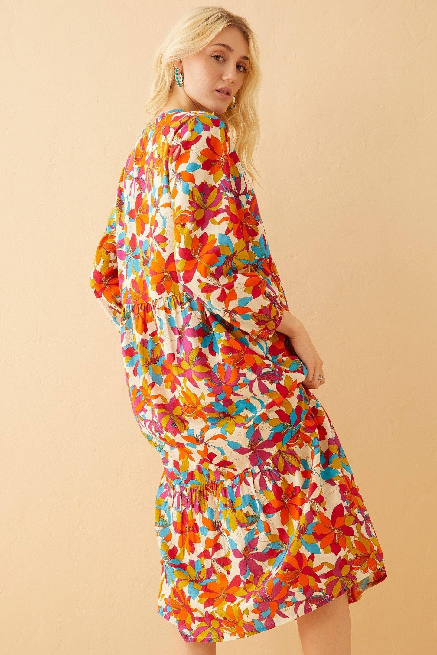 Multicolor Flow Dress