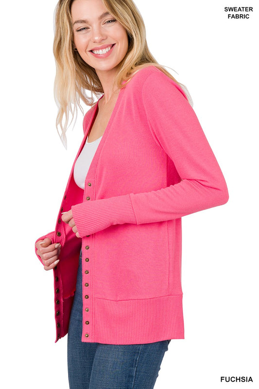 Penelope Sweater -Fuchsia