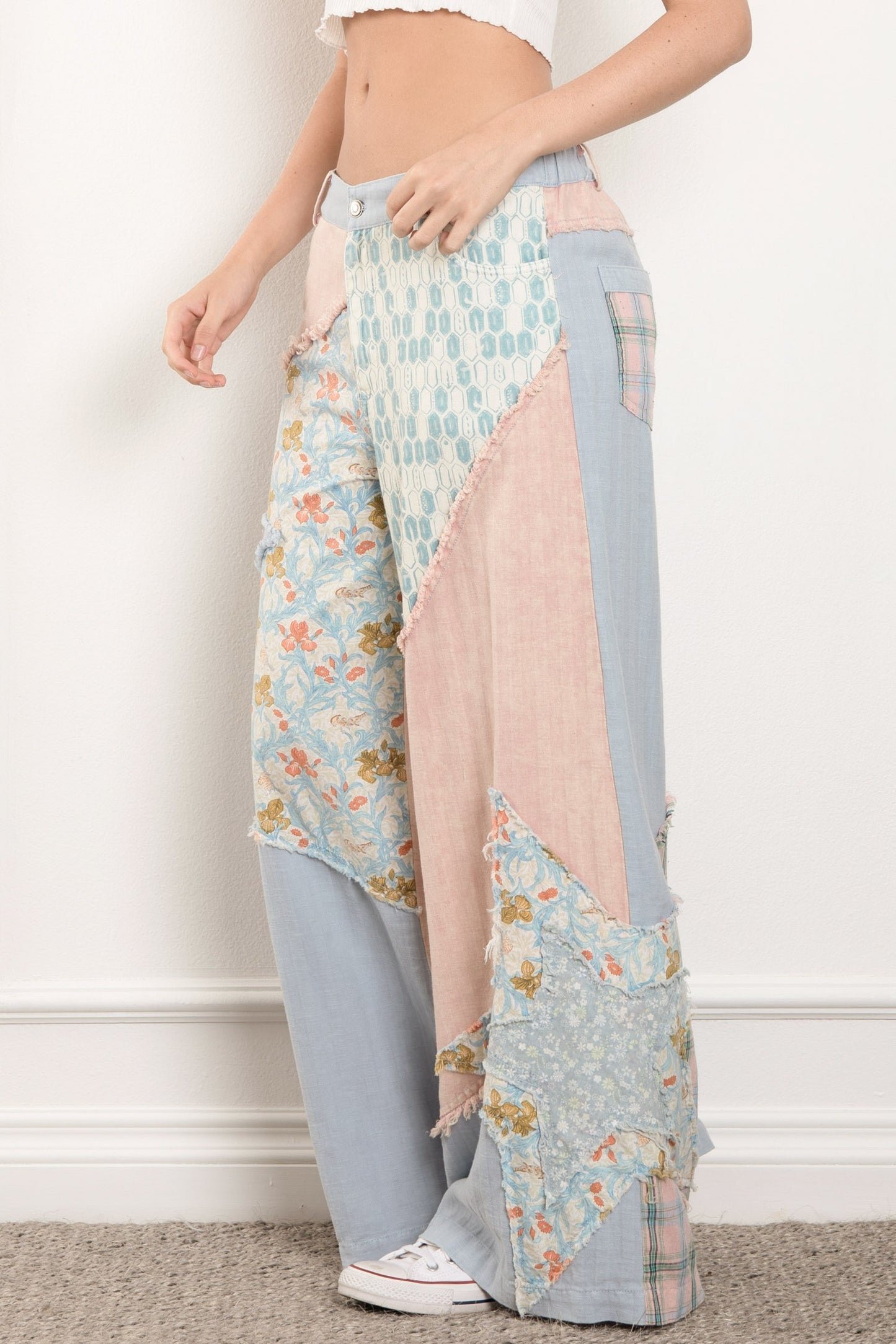 Pastel Patchwork Pants