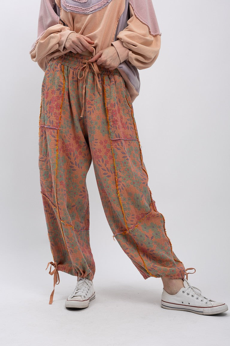 Whimsical Floral - Orange