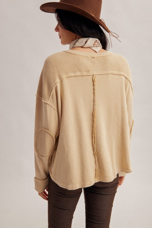 Sandstone Waffle Longsleeve