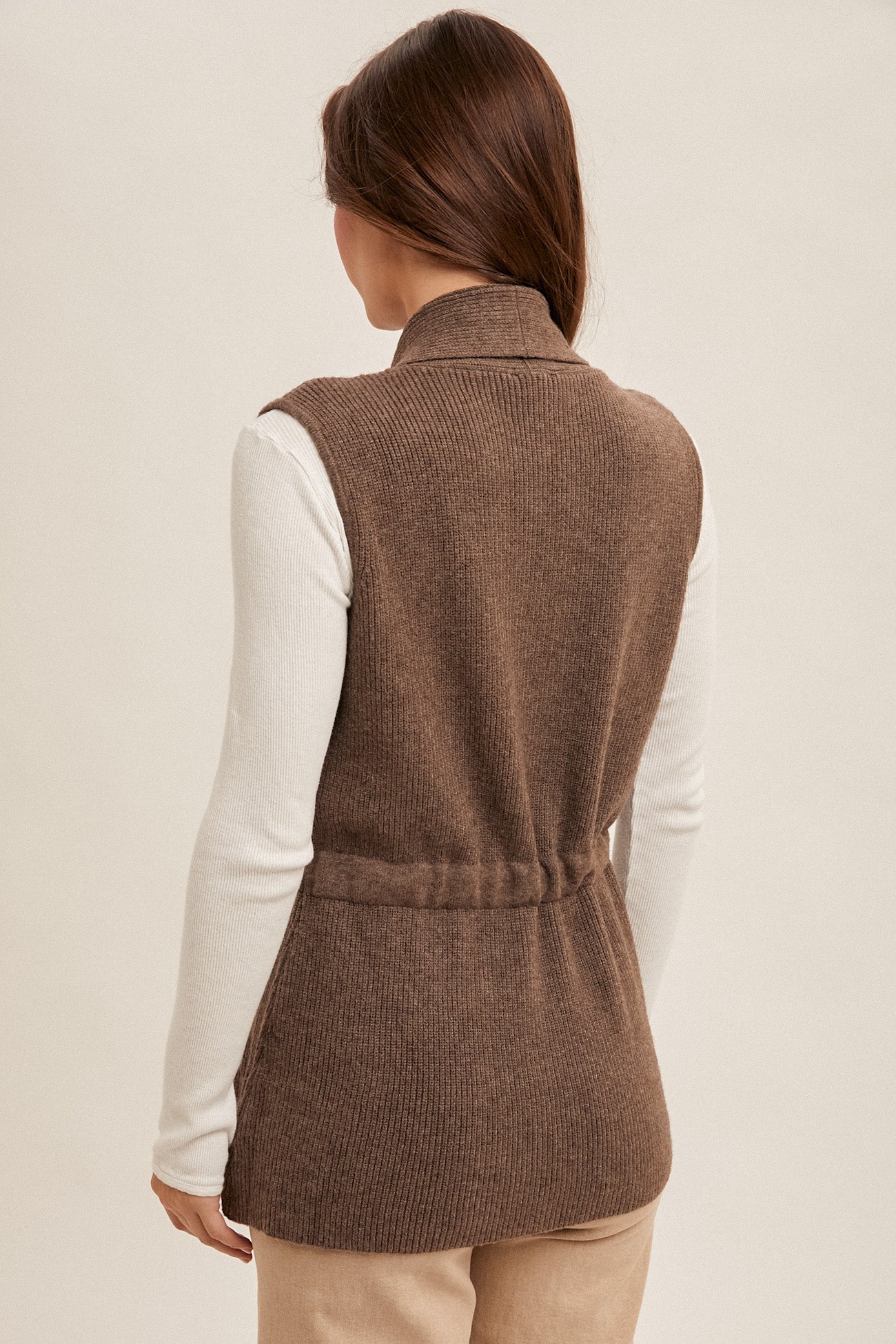 Warm Brew Tie Vest