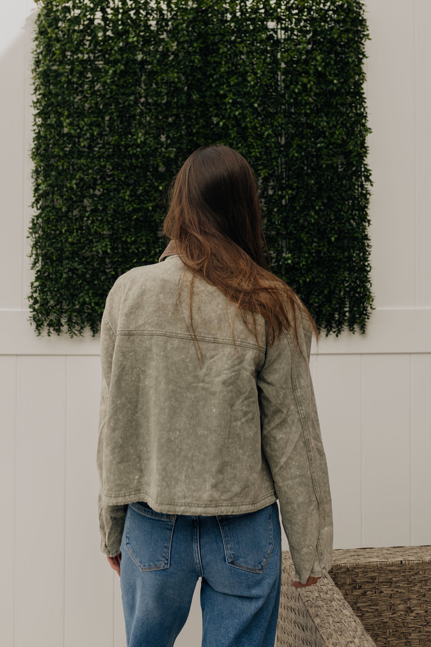Olive Corduroy Jacket
