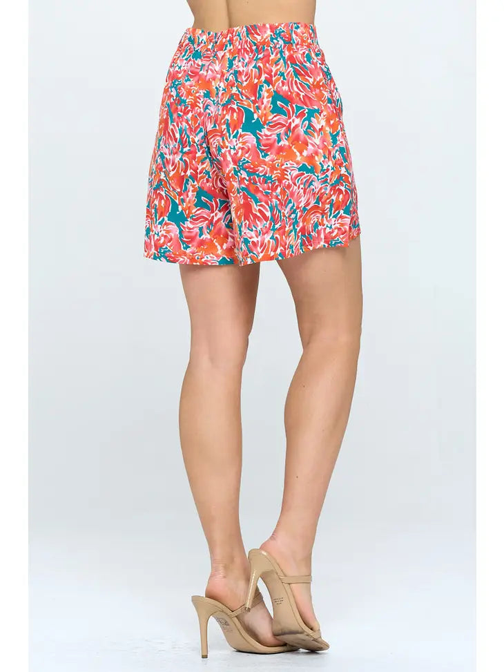Vintage Floral Shorts