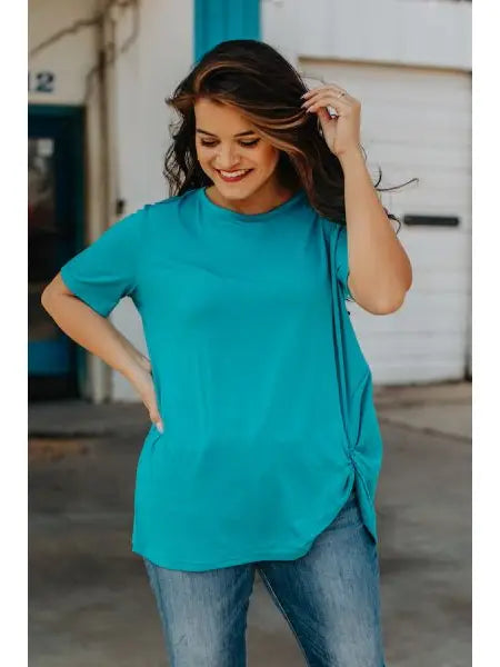 Caribbean Blue Top
