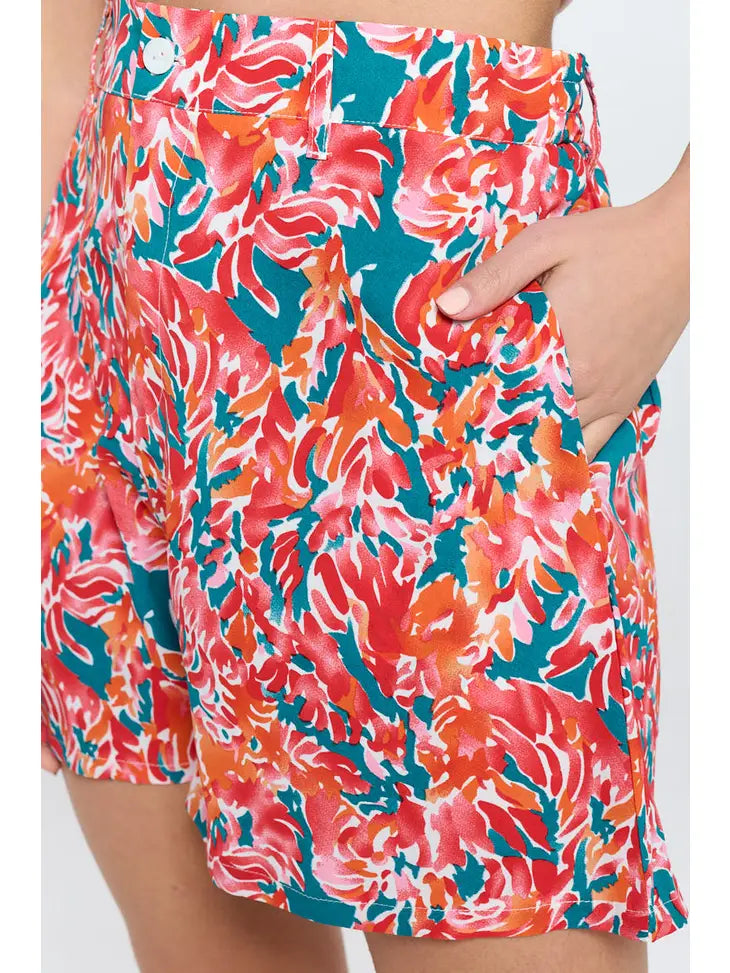 Vintage Floral Shorts