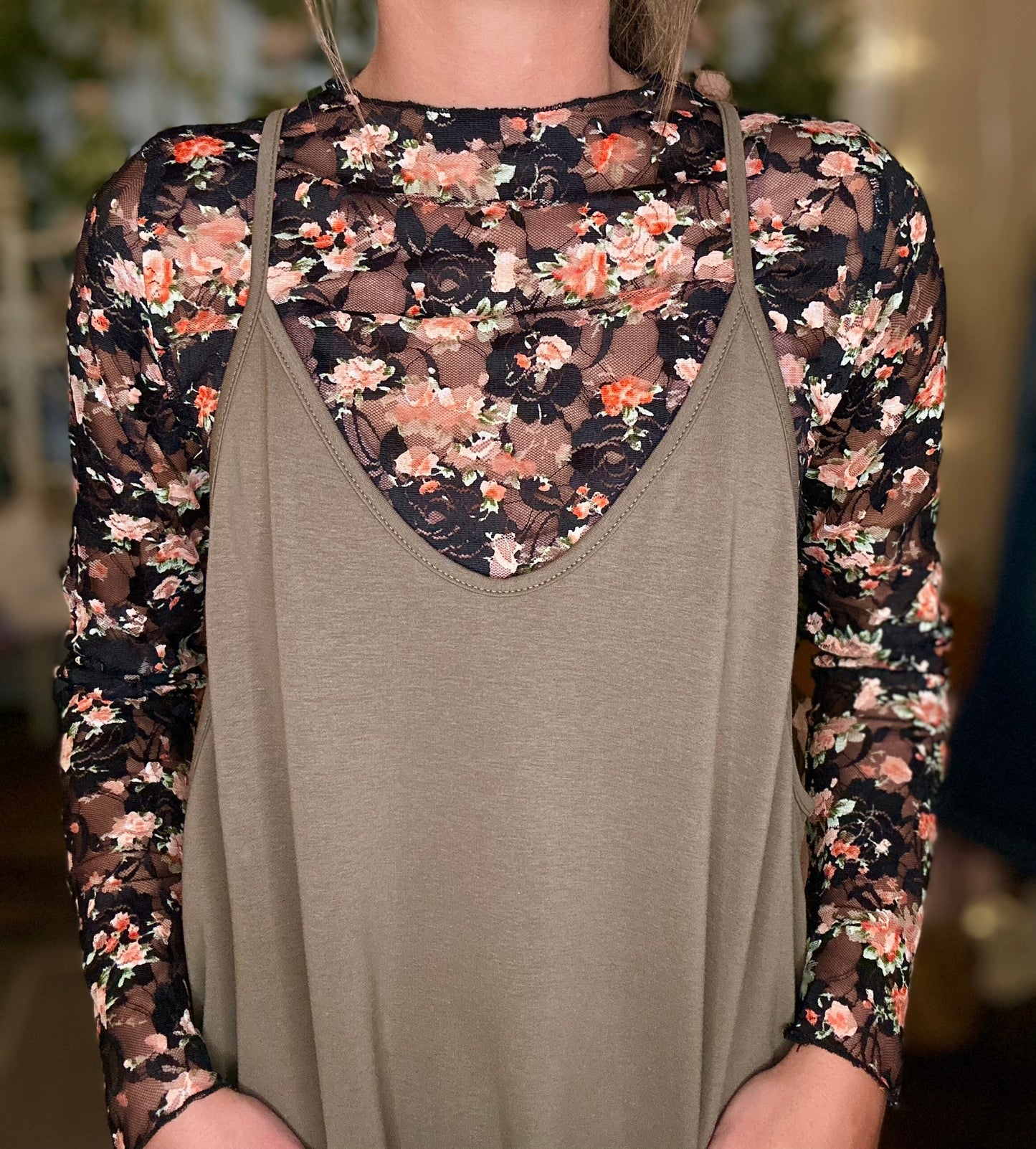 Army Green Harem Jumpsuit