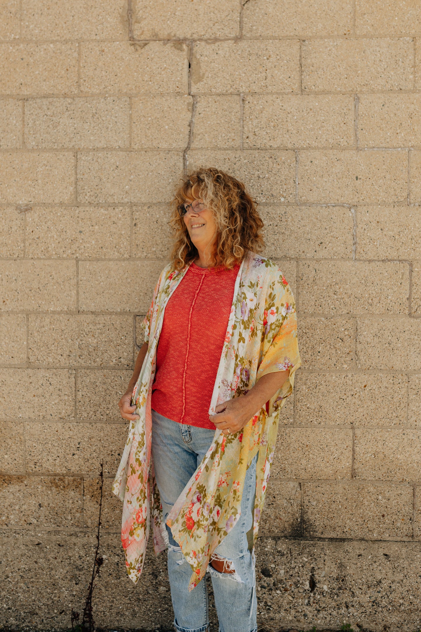 Flower Multi Garden Kimono