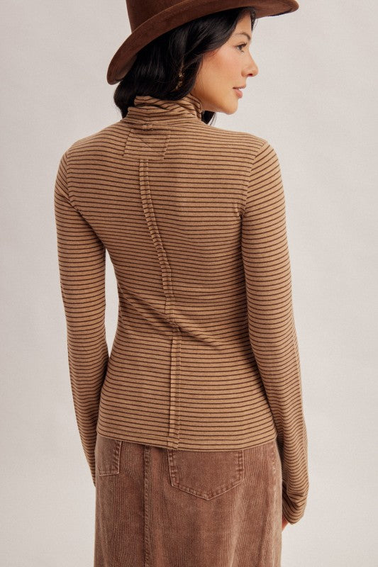 Coffee & Cream Turtleneck