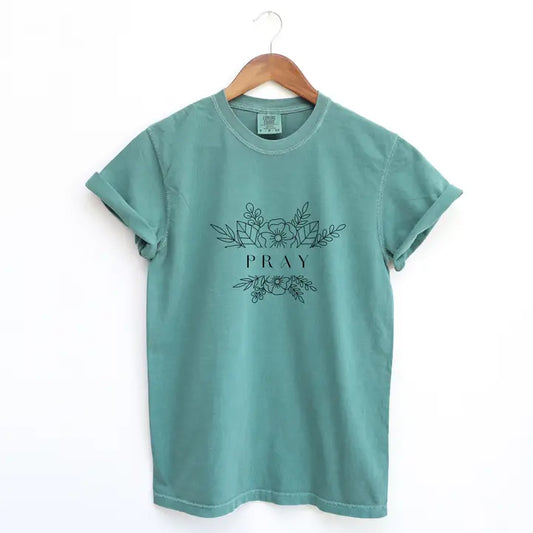 Floral Pray T-Shirt