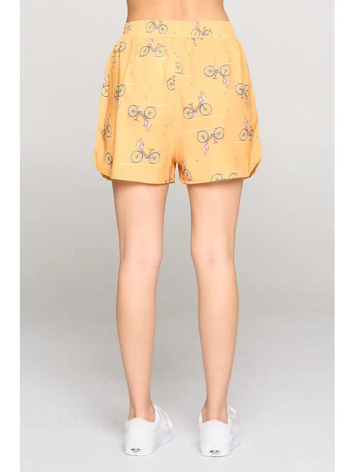 Mustard Bicycle Shorts