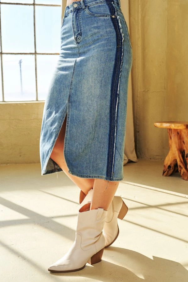 Couper's Denim Skirt