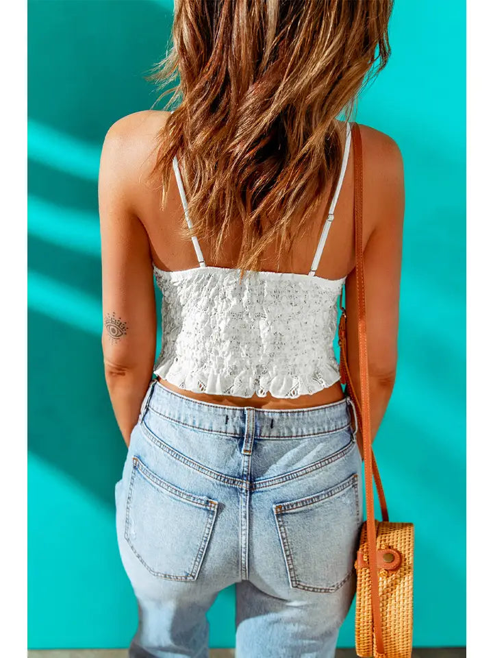 White Lace Bralette