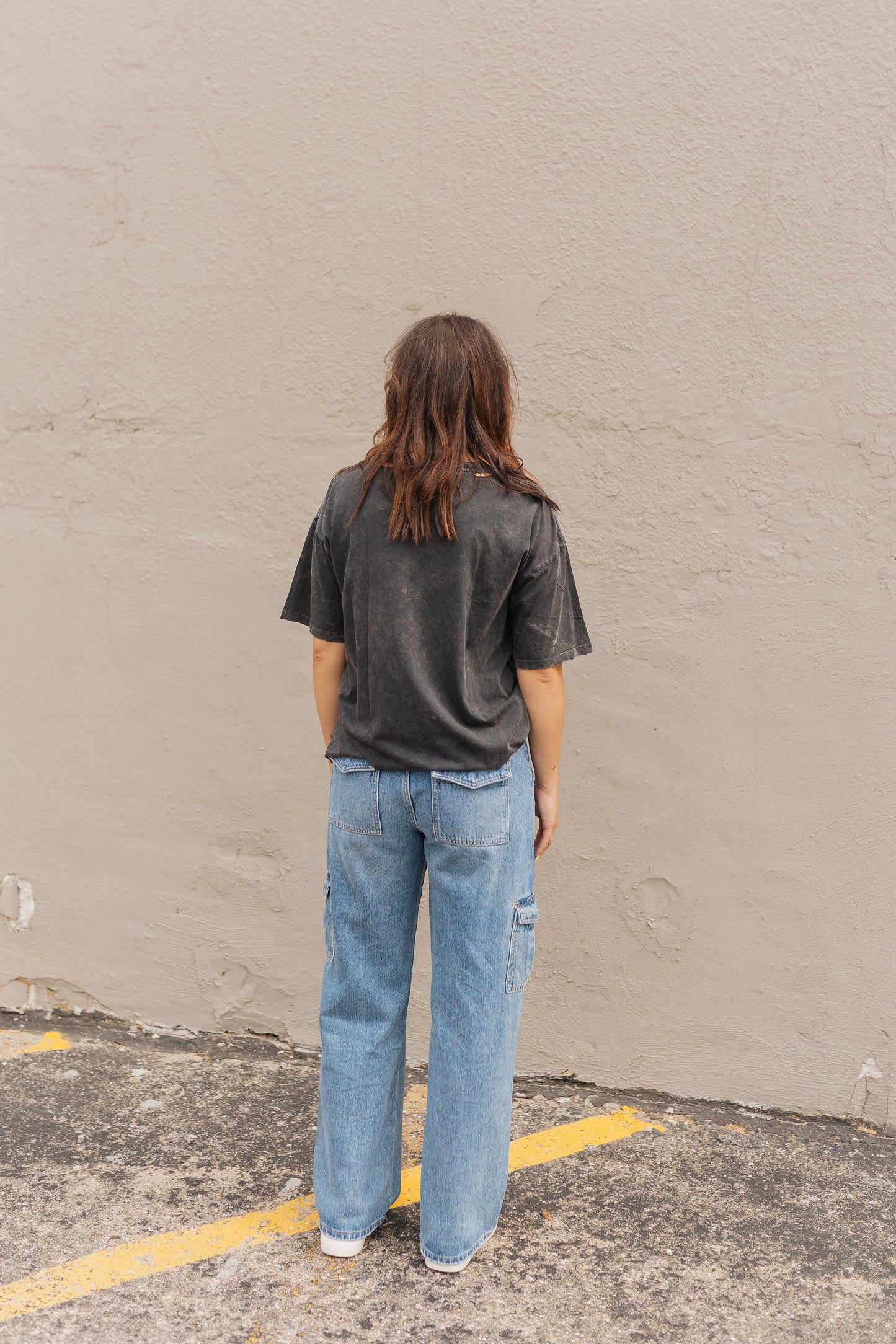 Pink Floyd Band Photo Mineral Wash Graphic Tee
