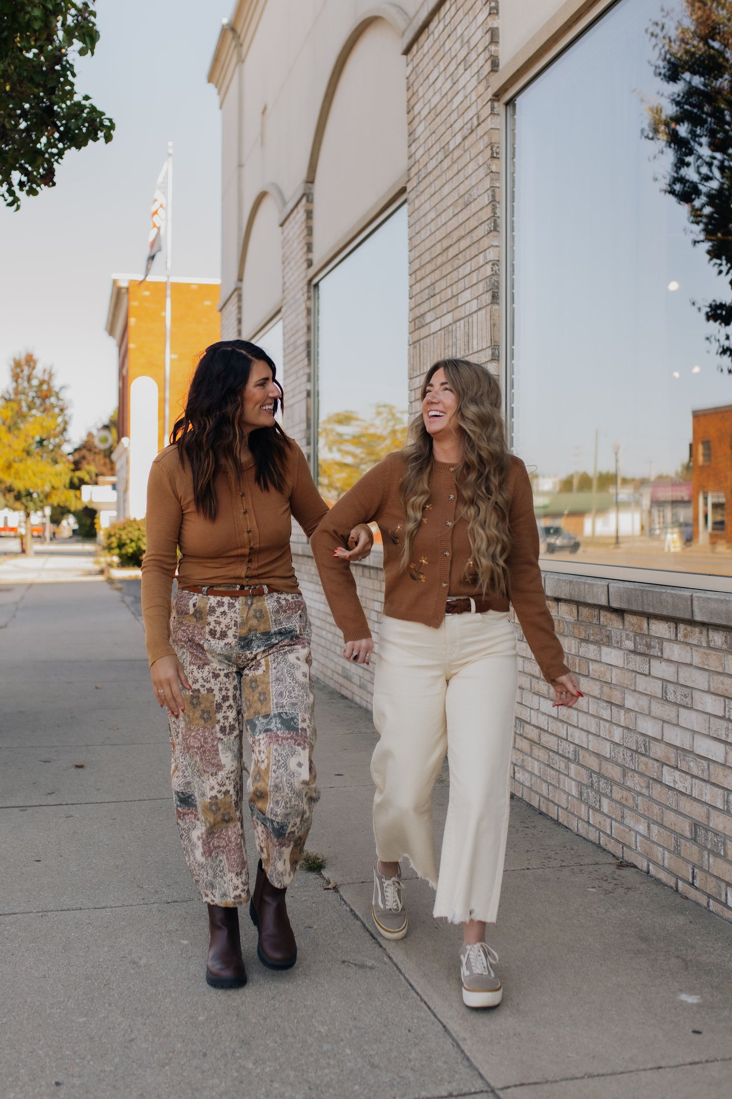 Boho Paisley Barrel Jeans
