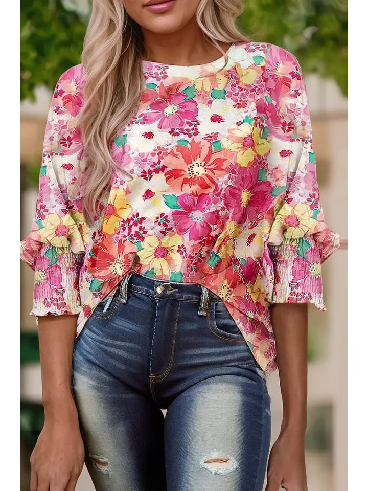 Cara's Floral Longsleeve