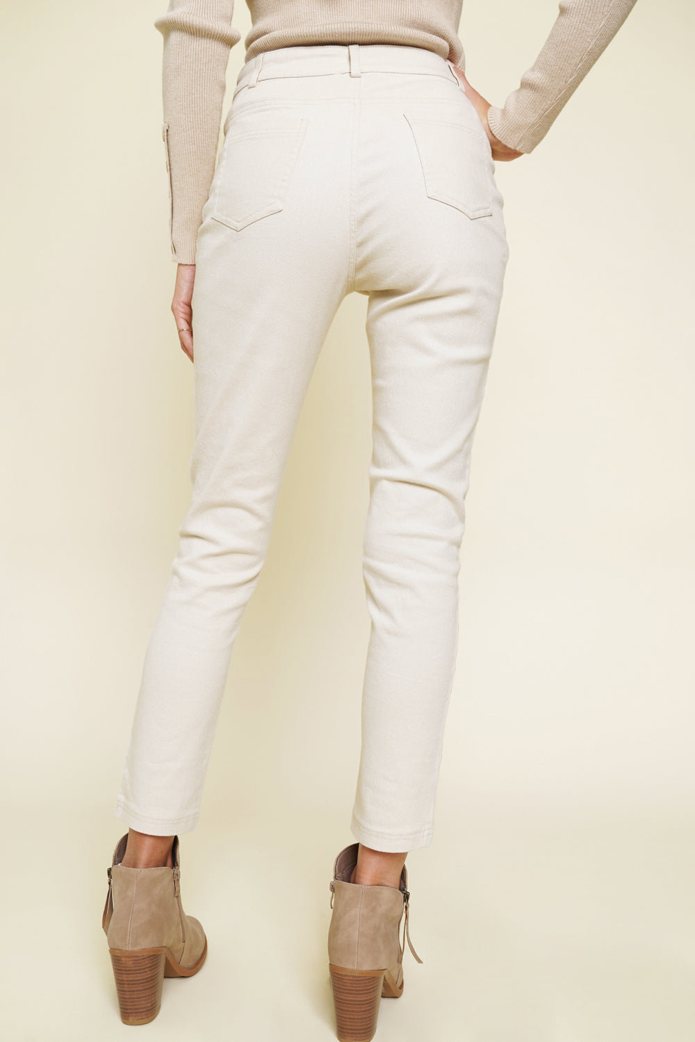 Ivory Skinny Jean