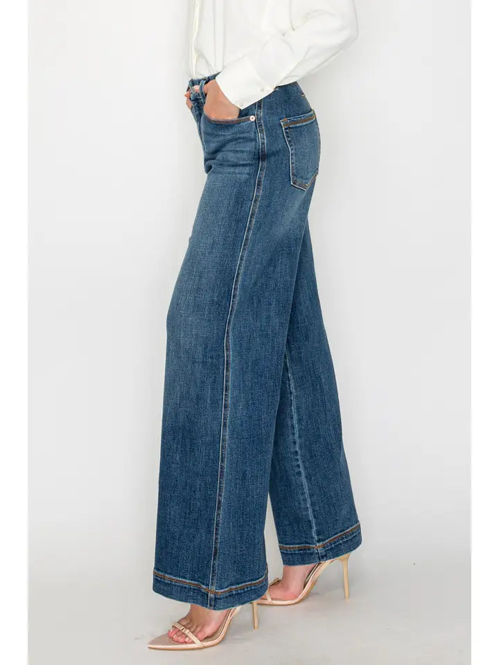 Wide Leg Relaxed High Waisted Jean