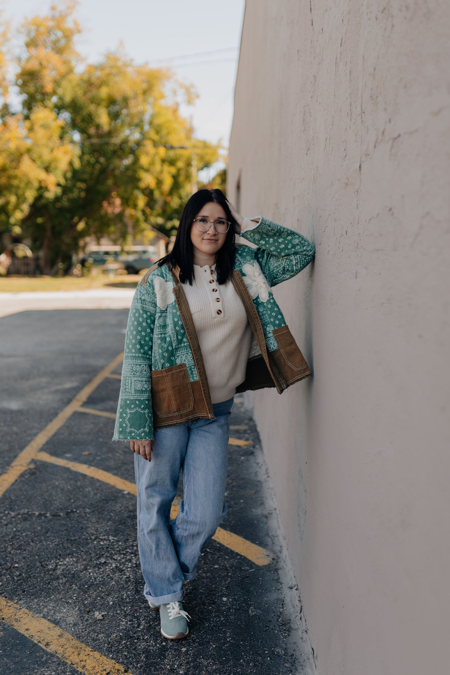 Paisley Pattern Quilted Jacket