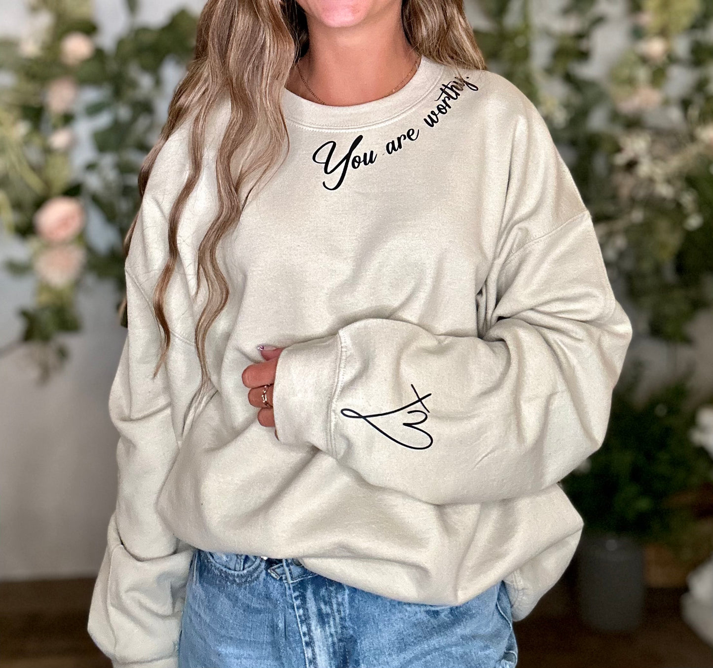 You Are Worthy Crewneck