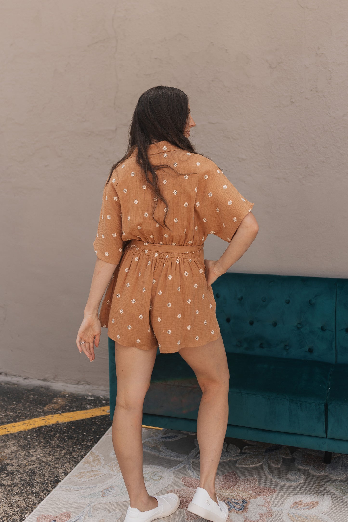 Halle's Mustard Jumper