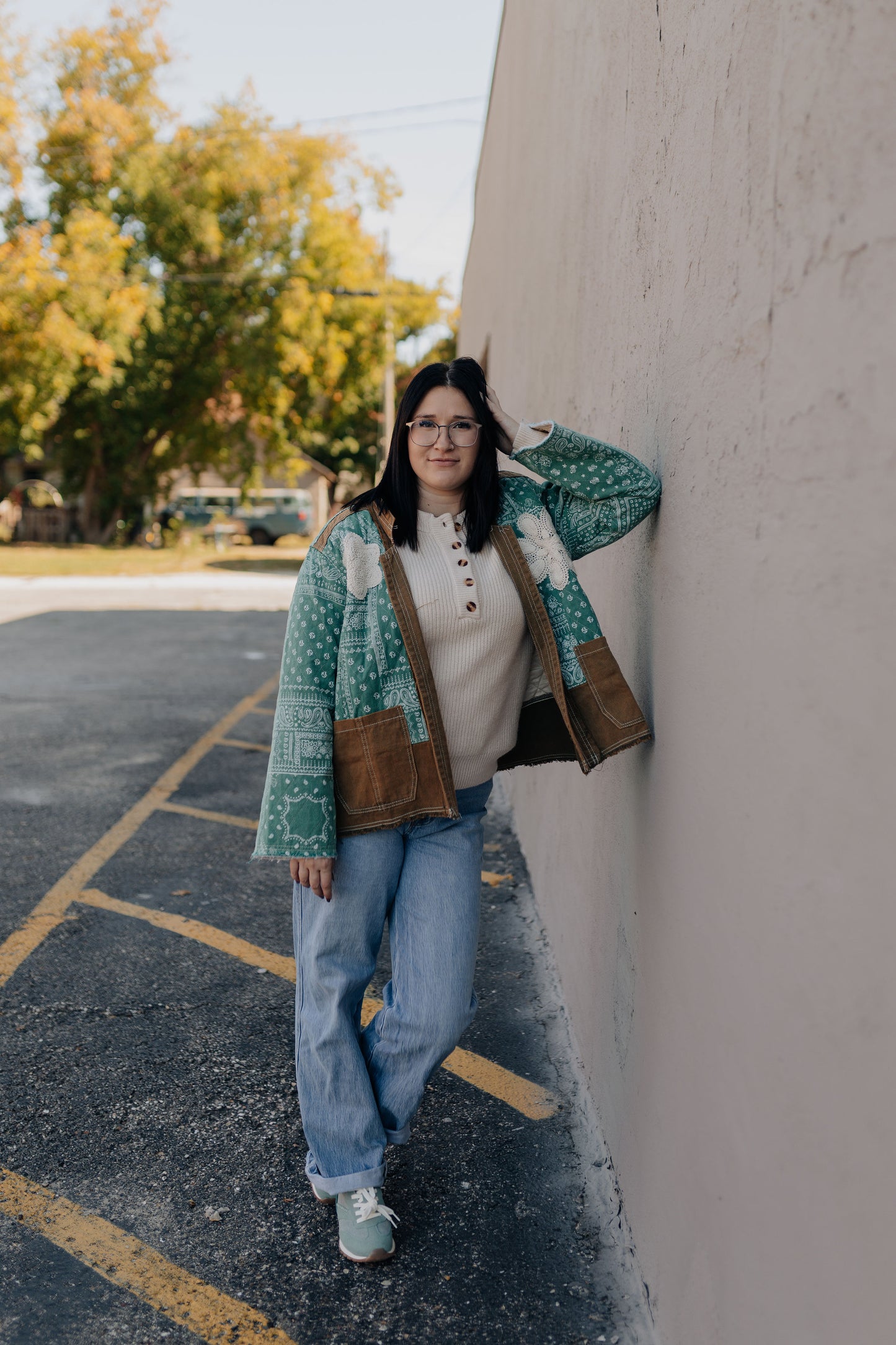 Paisley Pattern Quilted Jacket
