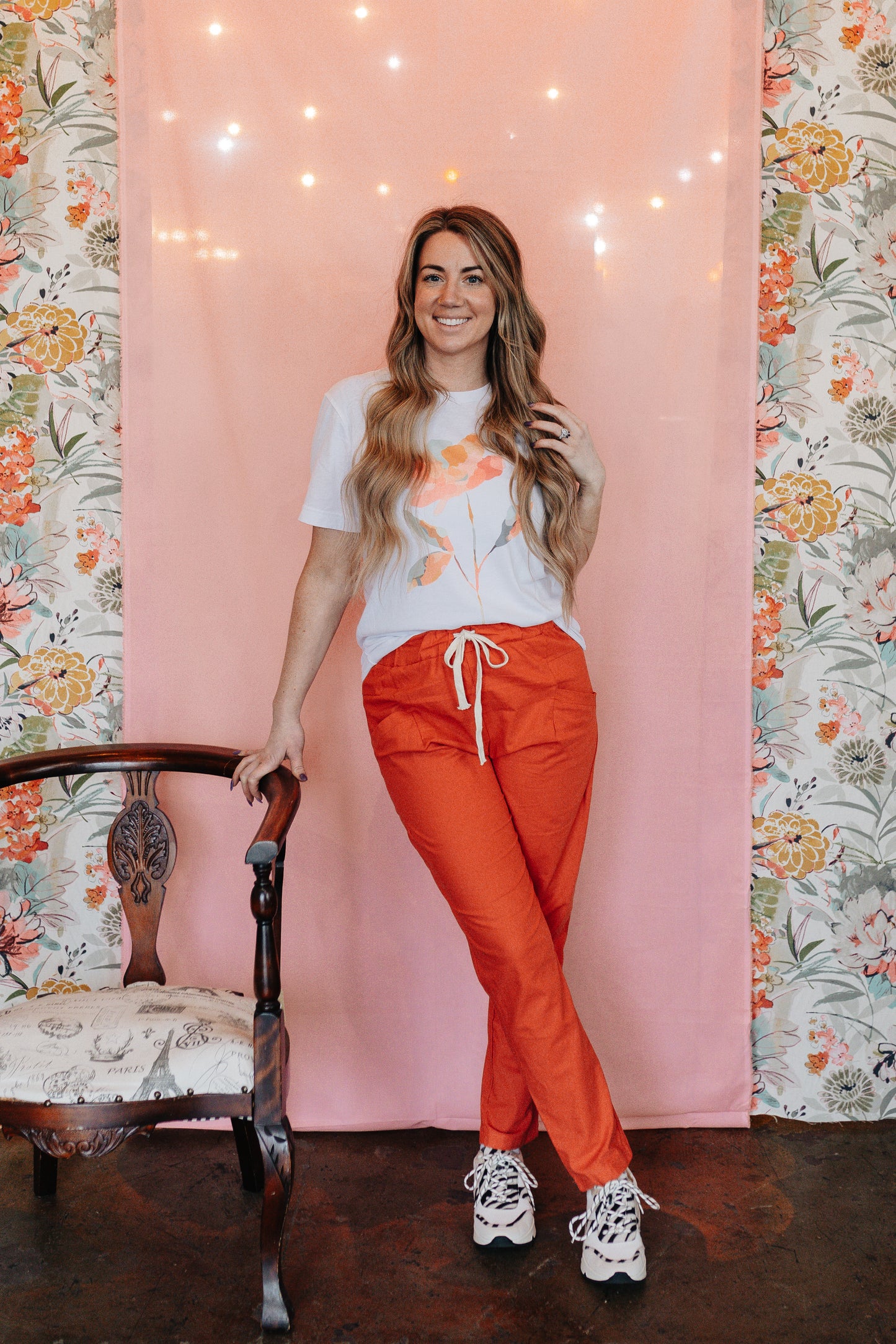 Layla’s Orange Pants