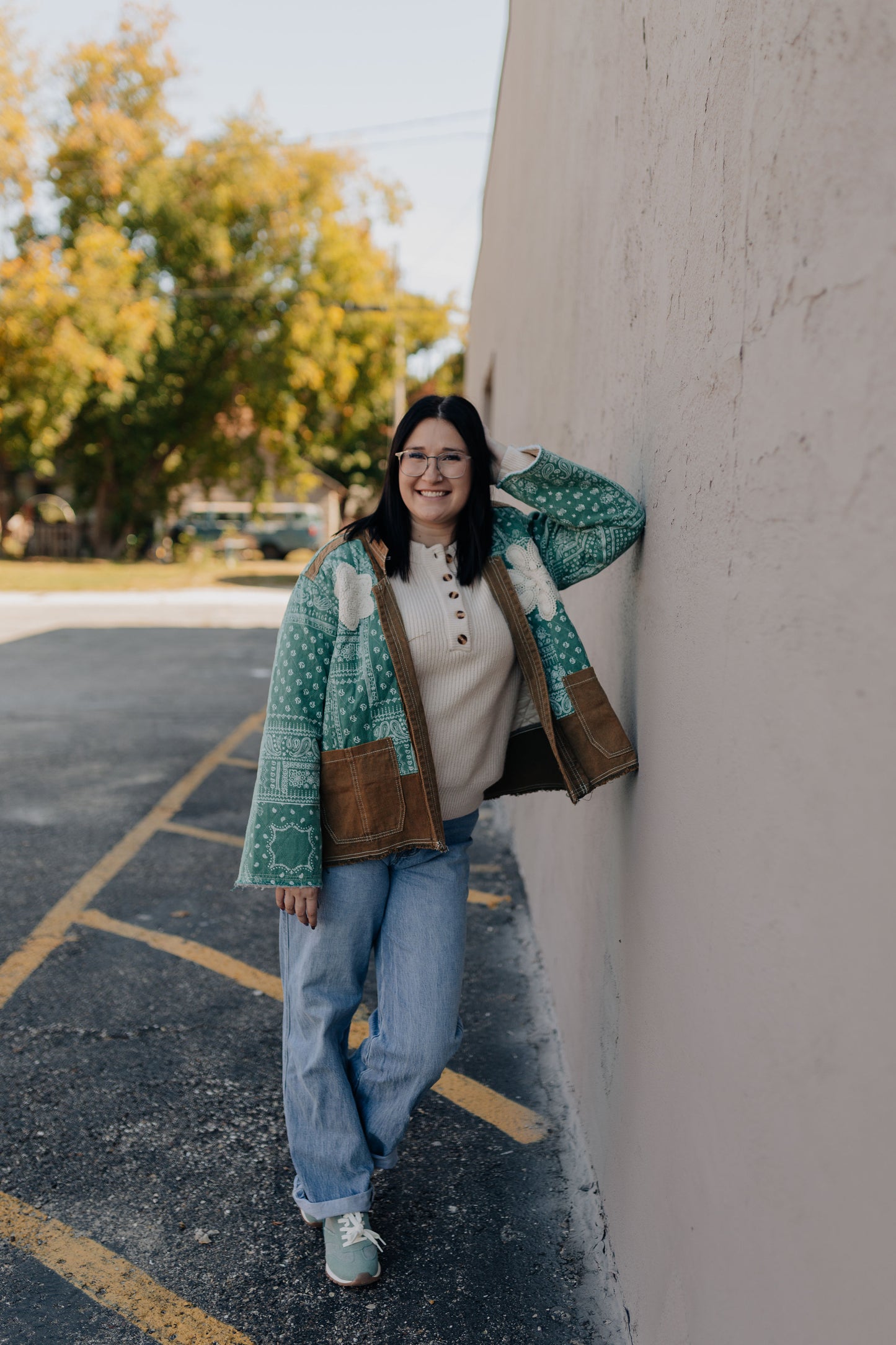 Paisley Pattern Quilted Jacket