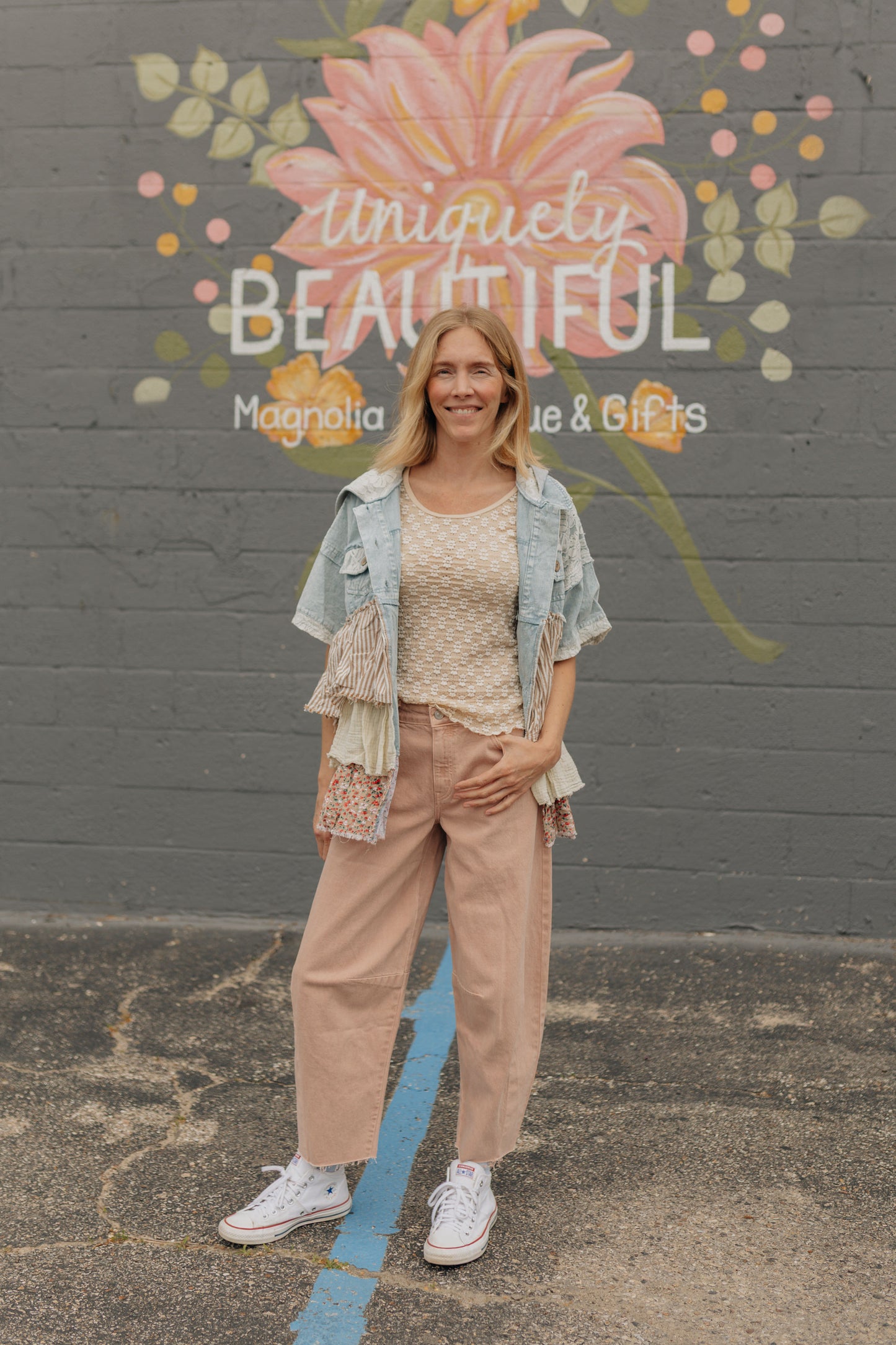 Antique Mauve Jeans