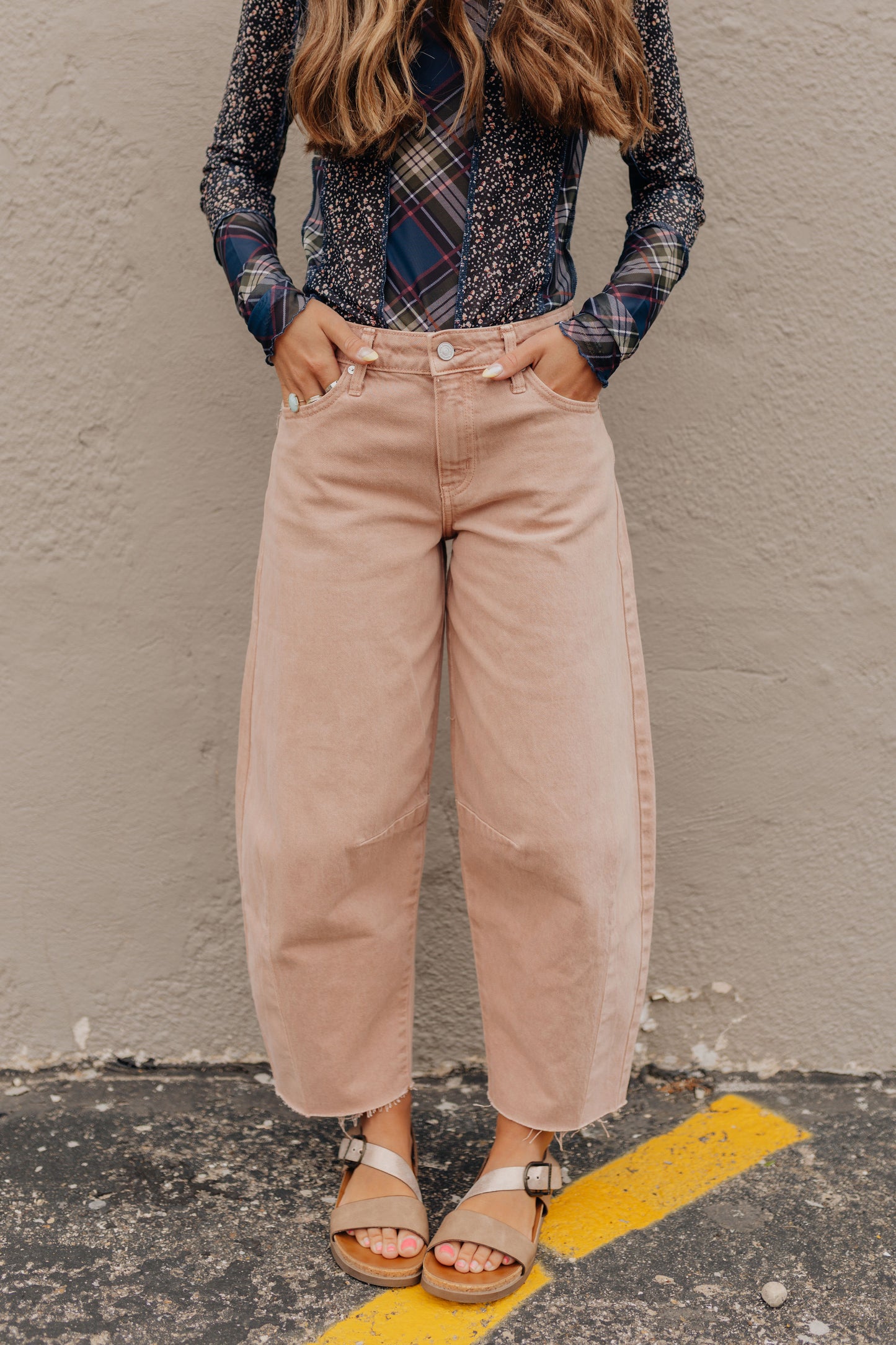 Antique Mauve Jeans
