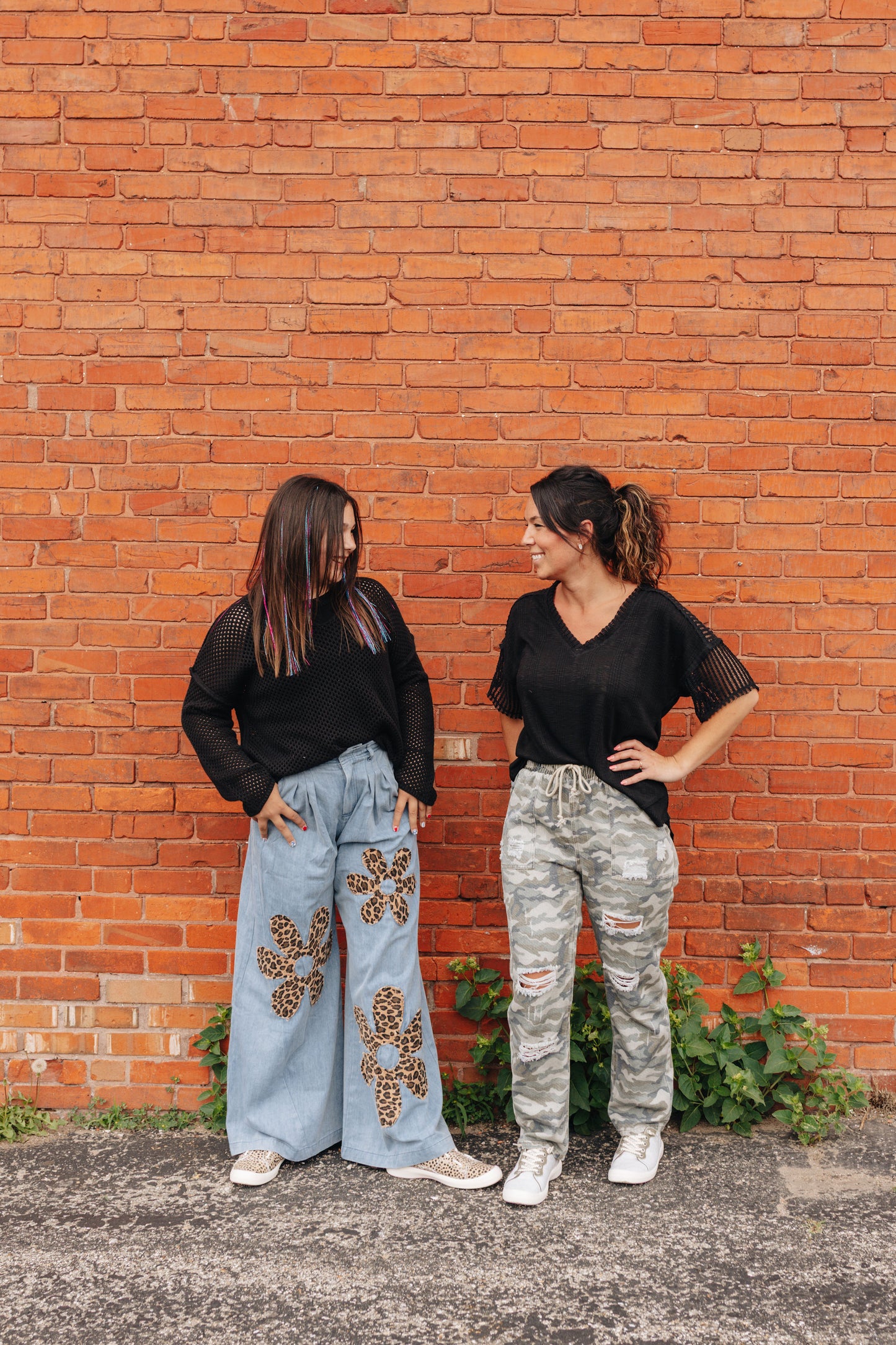 Distressed Camo Pant