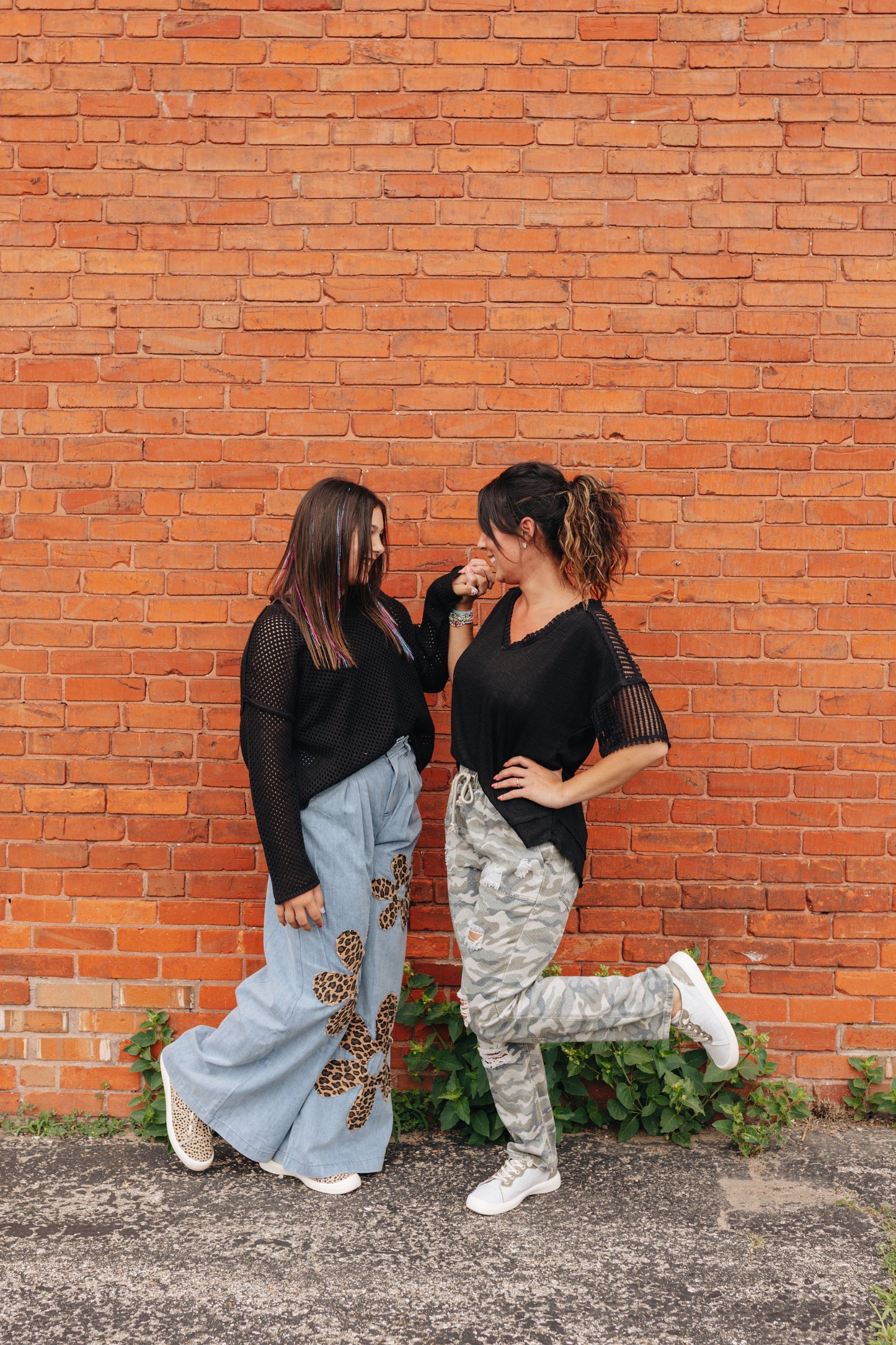 Distressed Camo Pant