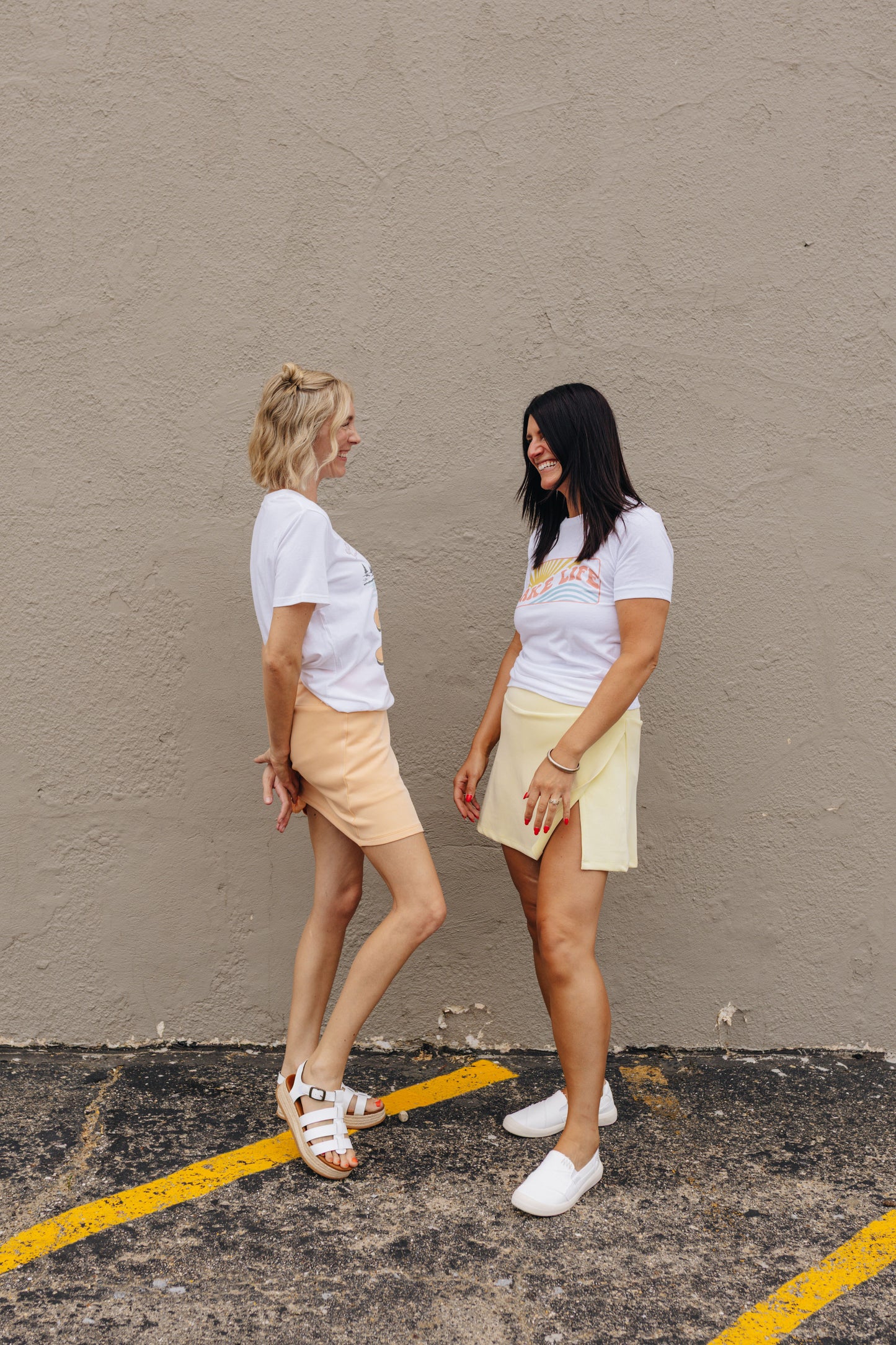 Lemon Cream Skort