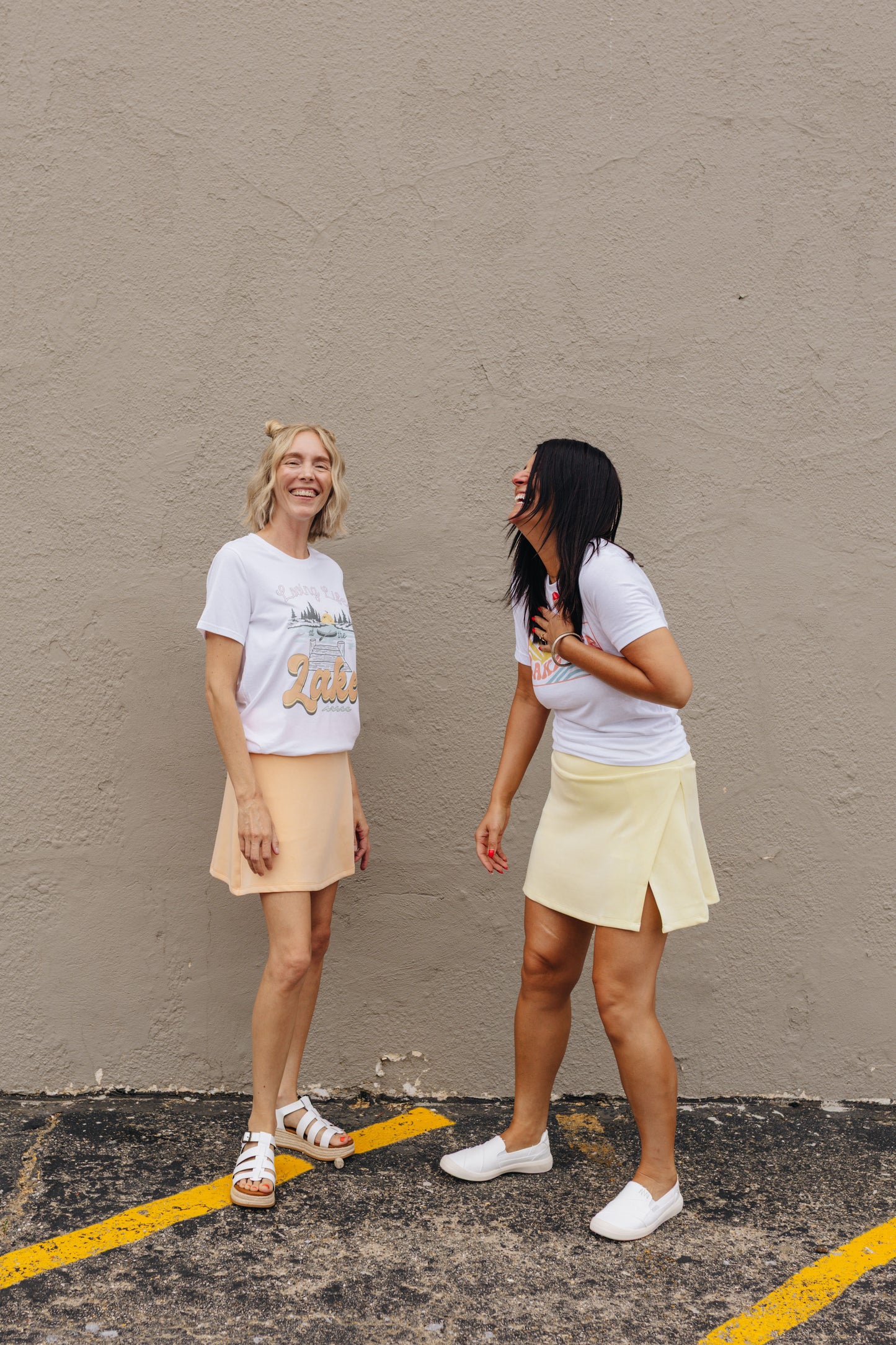 Lemon Cream Skort