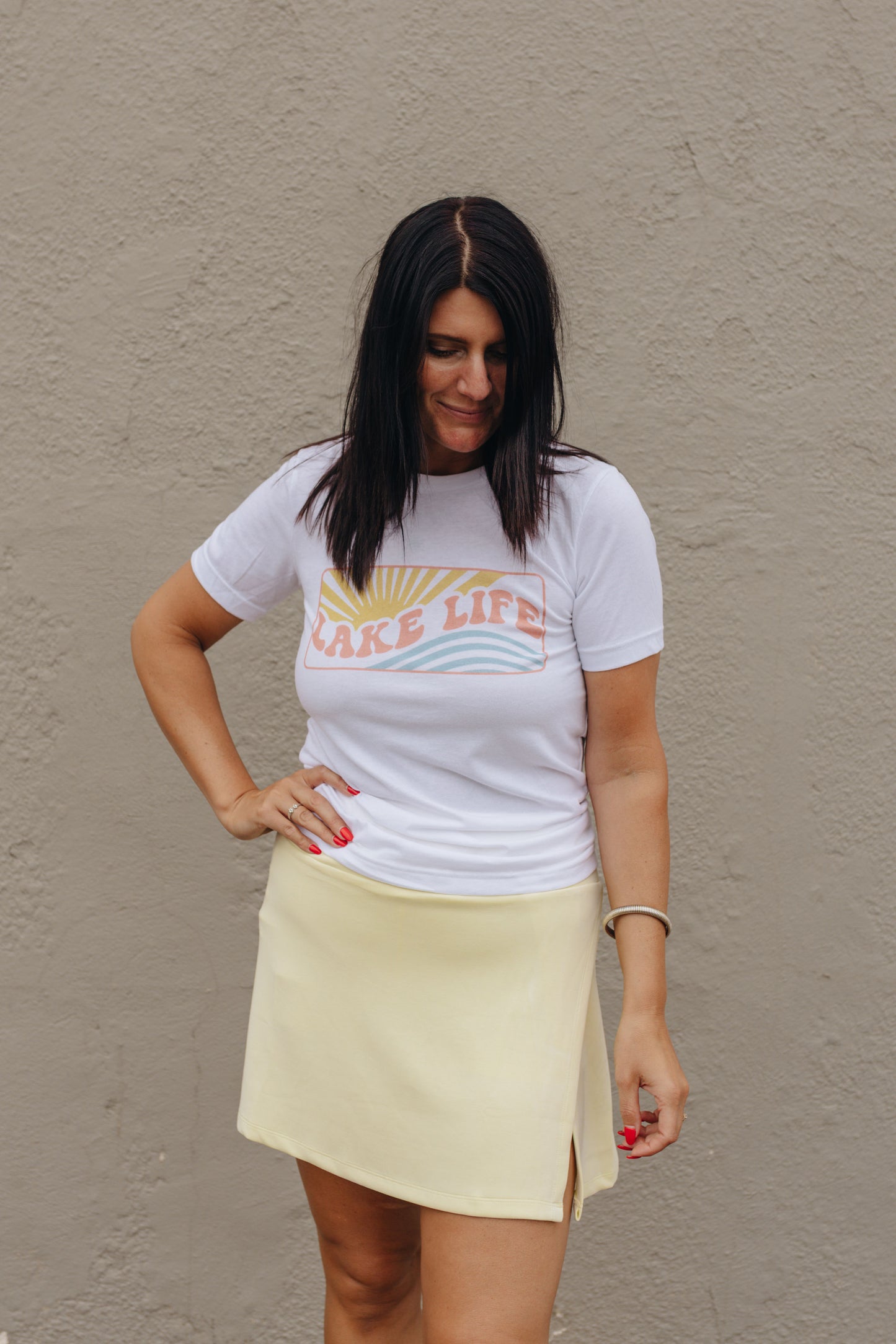 Lemon Cream Skort