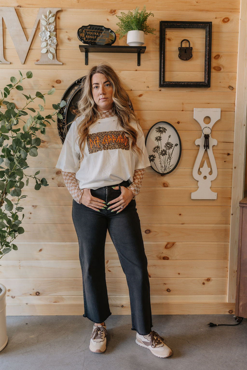 Balsam Seeded Cutoff pant - Black