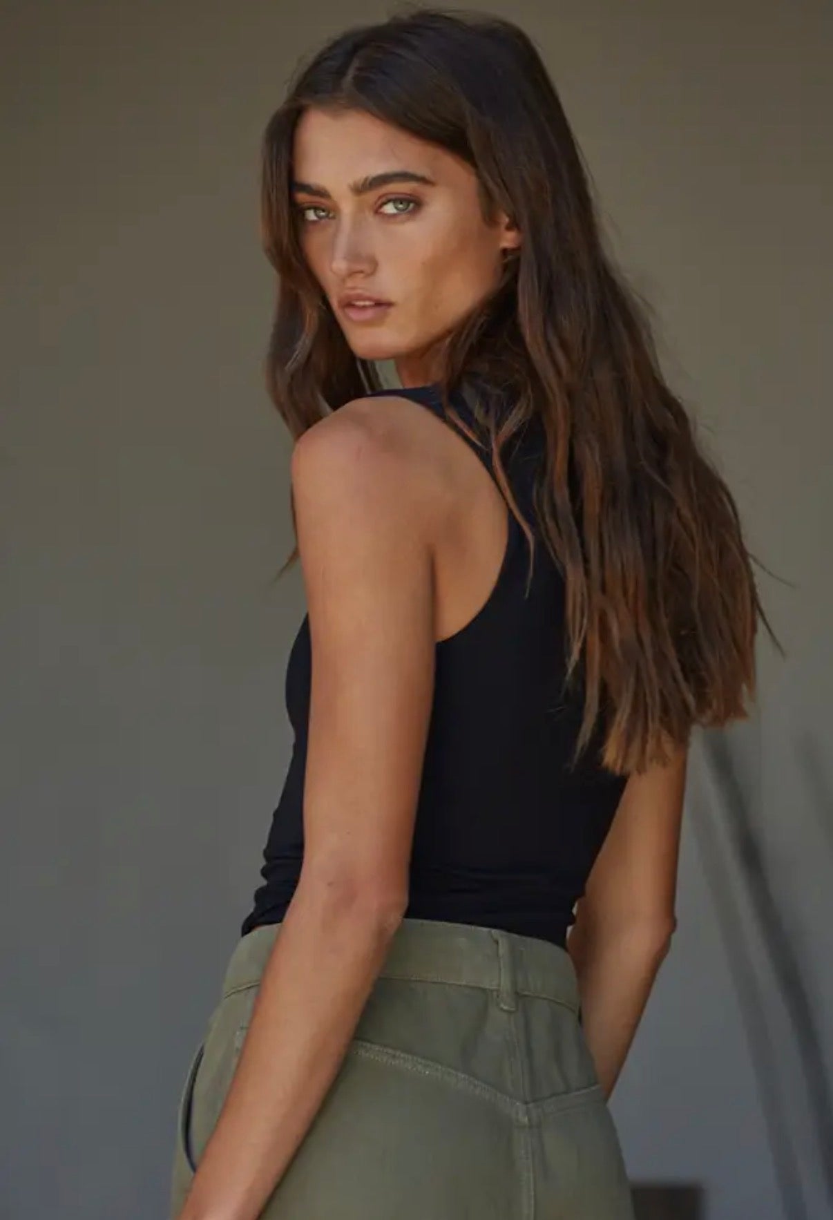 Jackie’s Seamless Black Tank