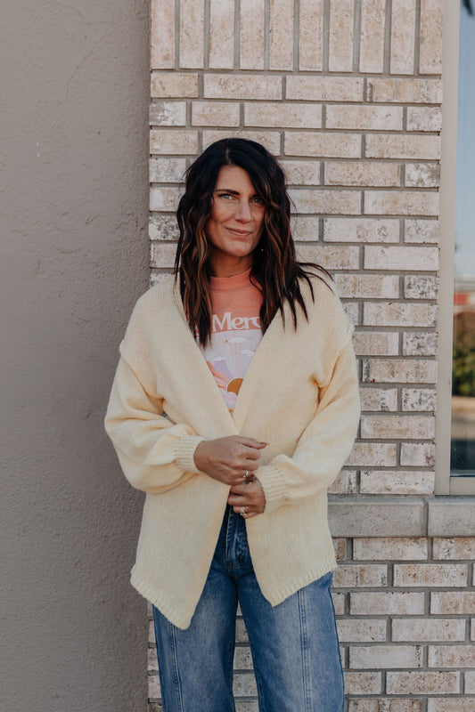 Honeycomb Knit Cardigan