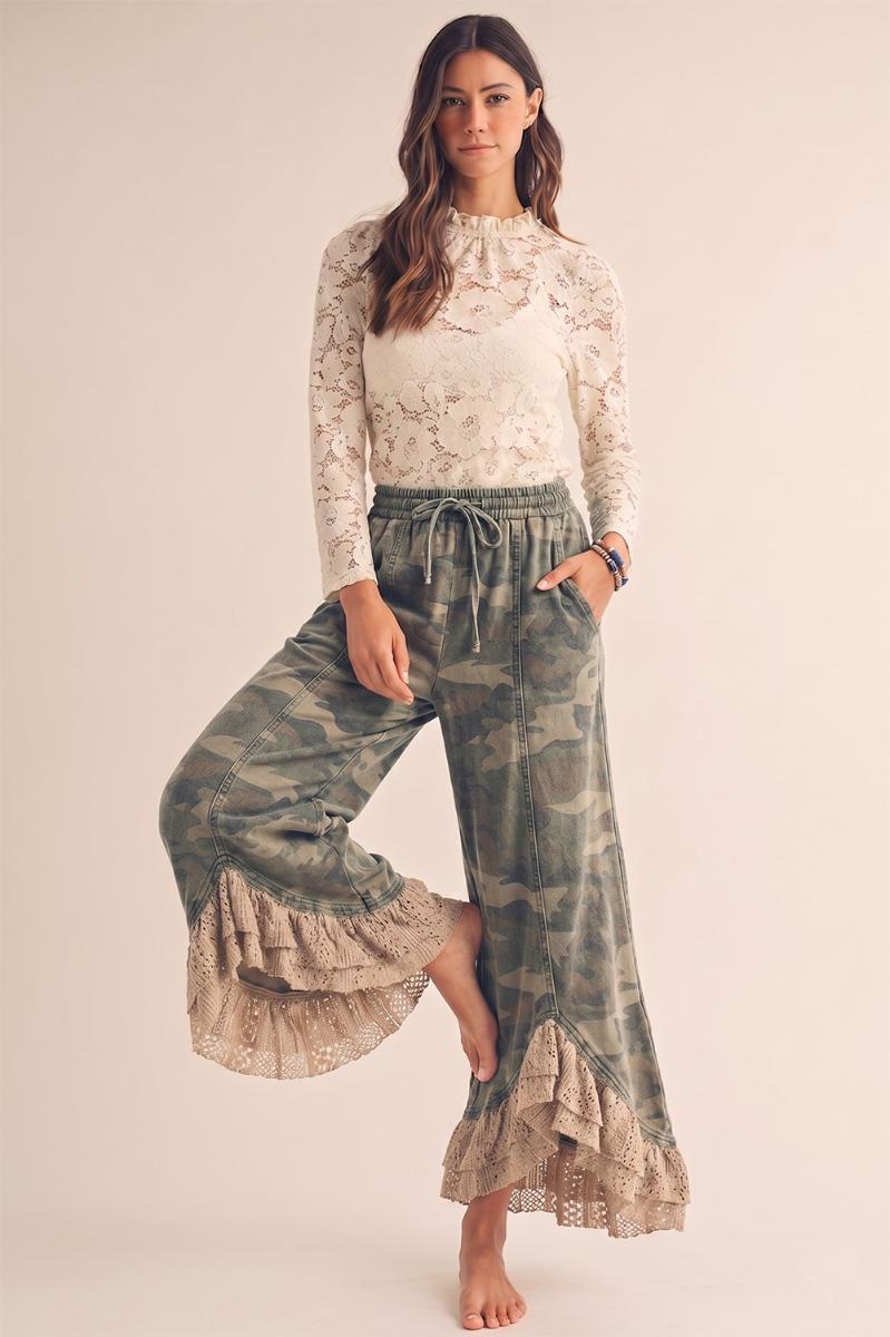 Rebel Romance Camo Pants