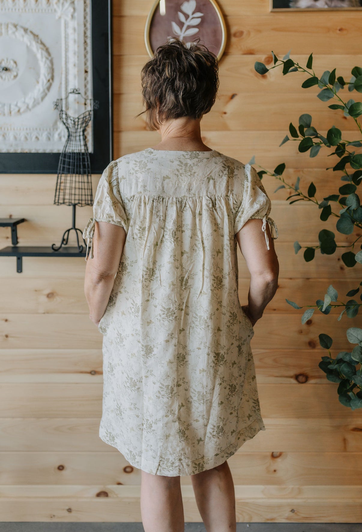 Thyme Floral Mini Dress