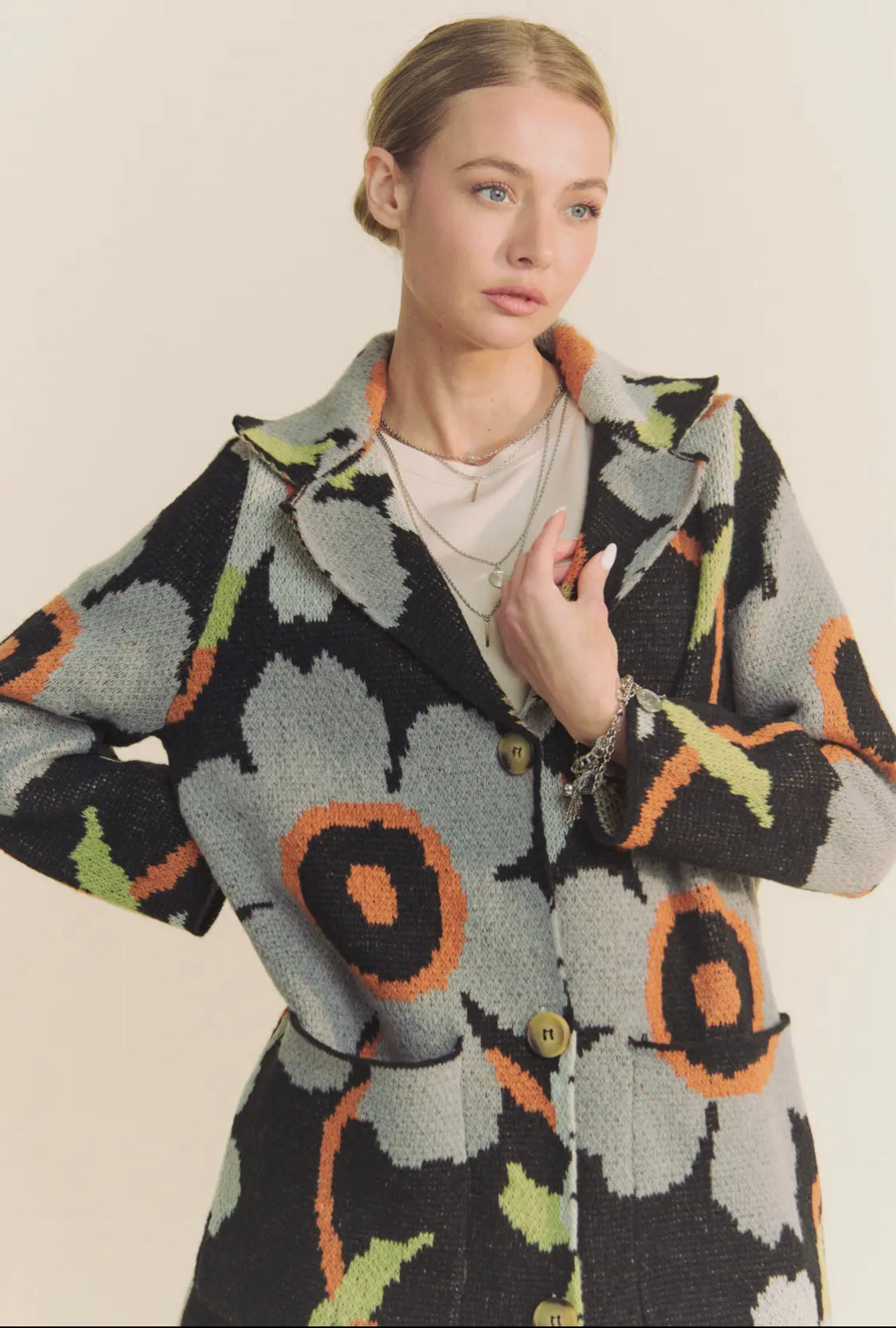 Floral Coat