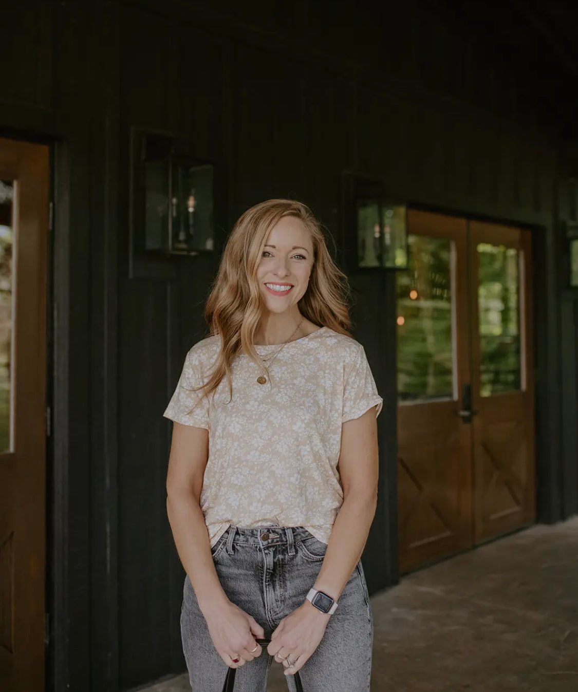 Reversible Floral Blouse