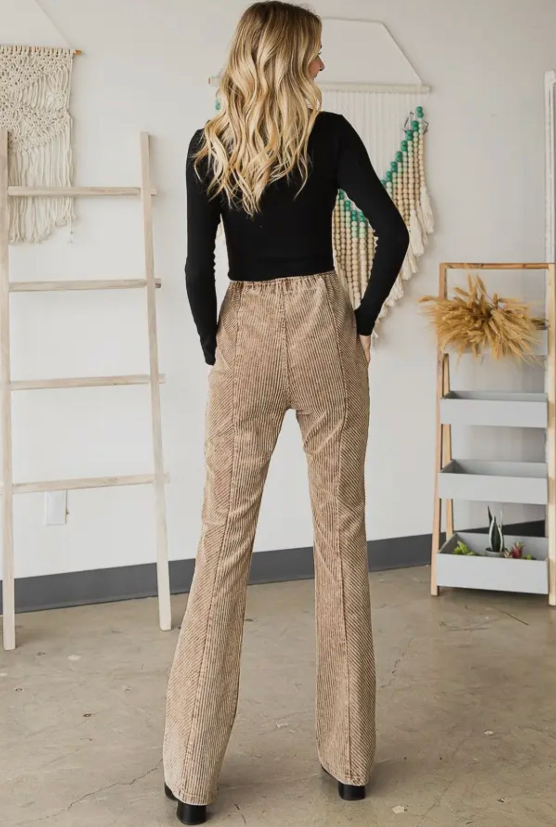 Mallory’s Corduroy Pants-Camel