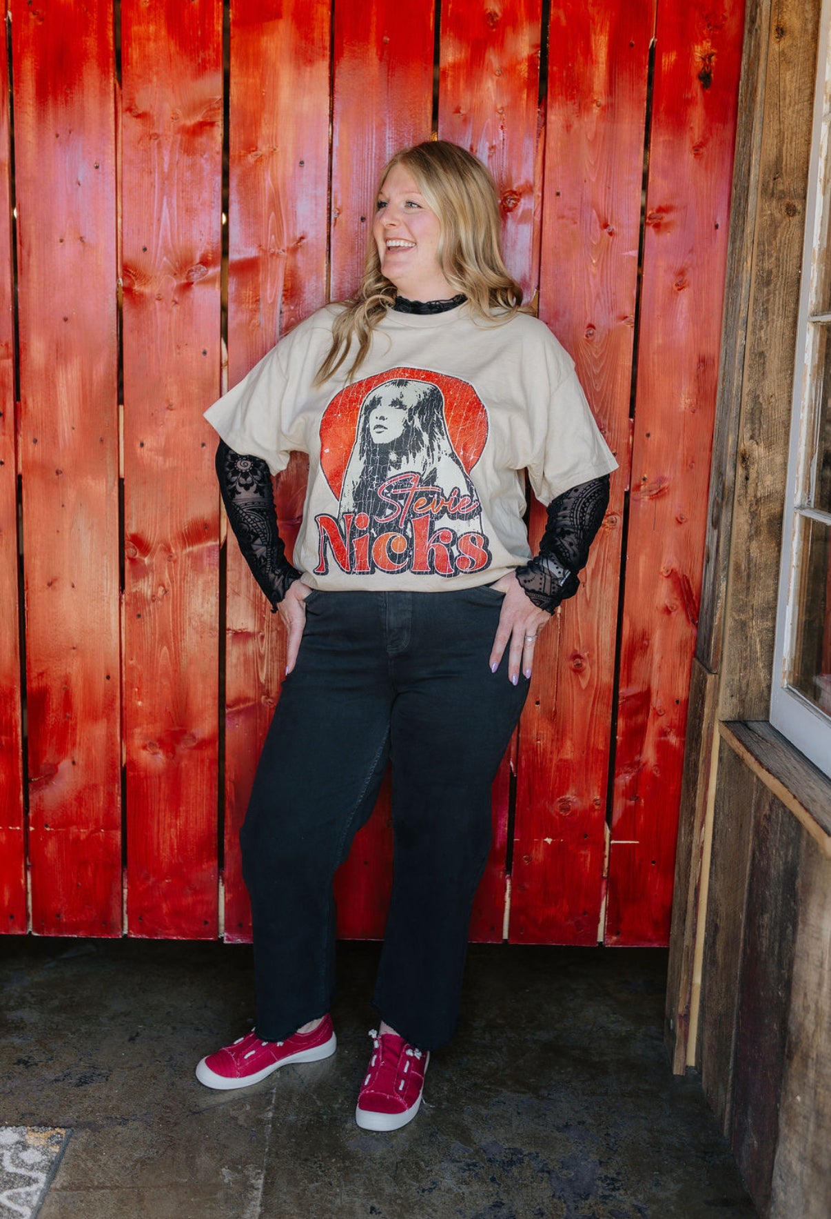 Stevie Nicks Band Tee Vintage Rock Music