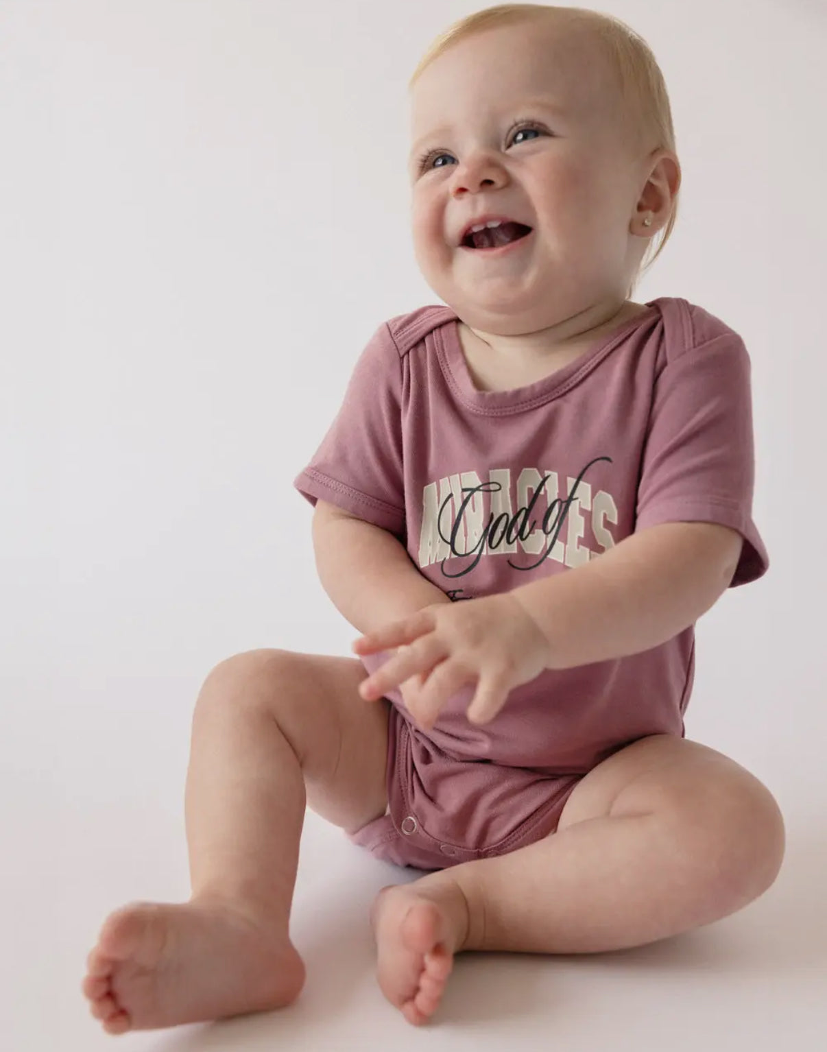 God of Miracles Baby Onesie