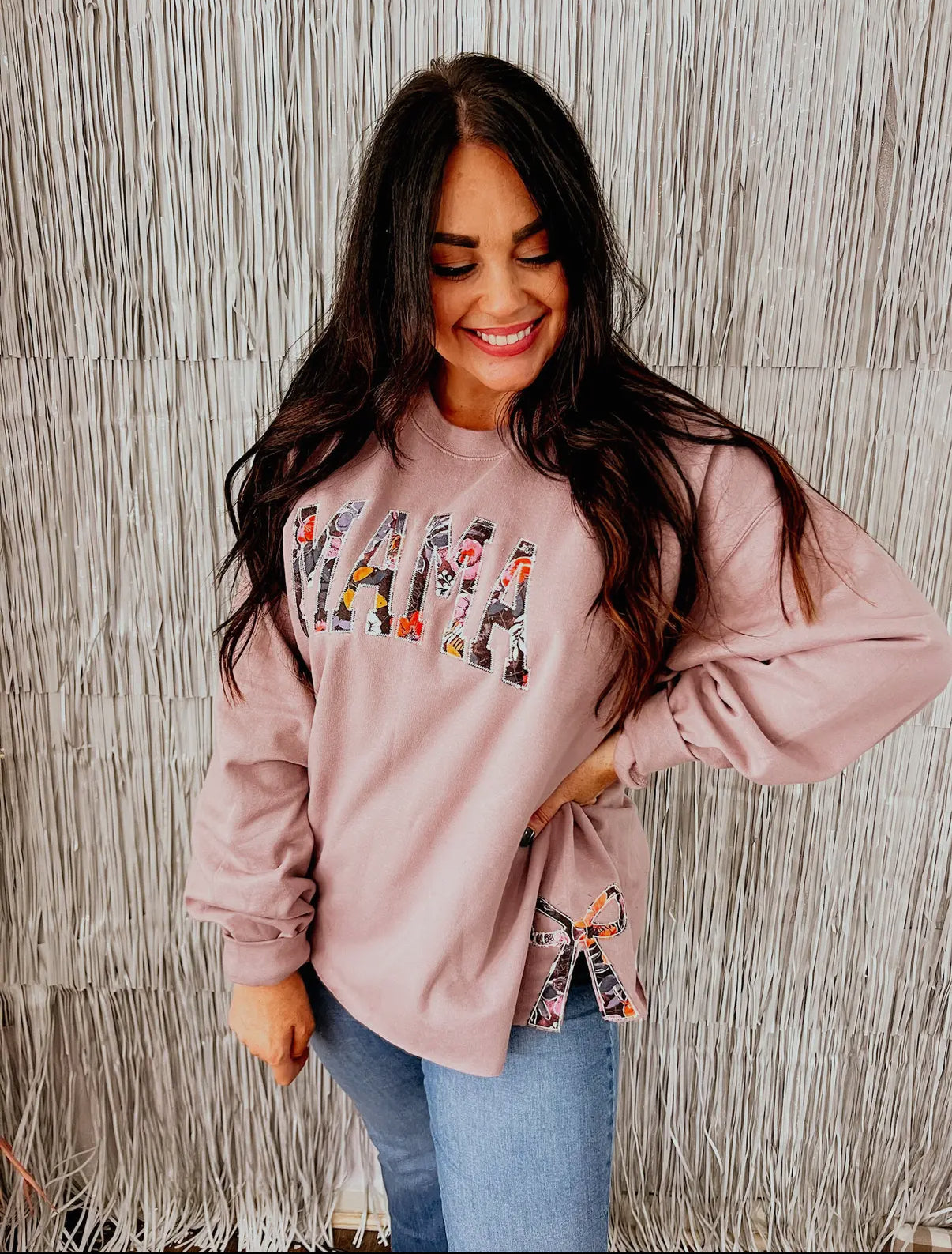 Mama Bow Crewneck