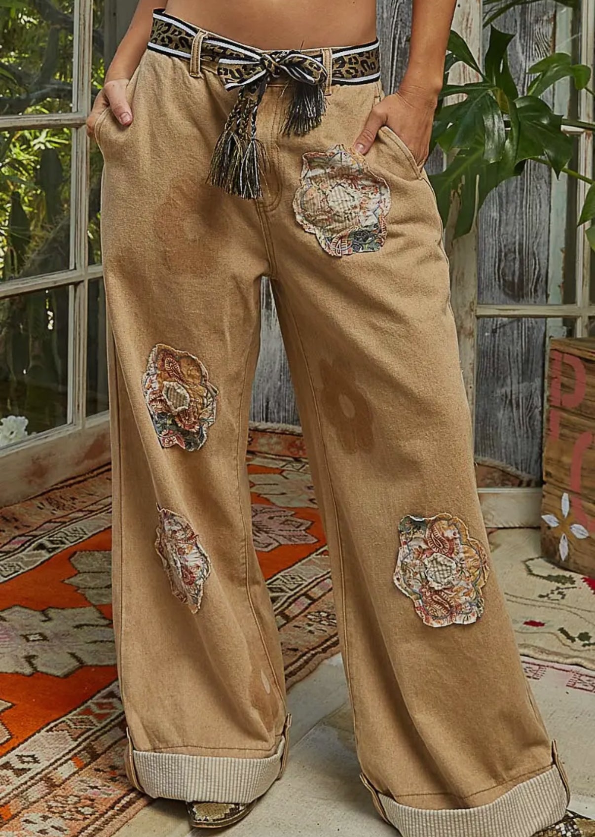 Sandstone Bloom Pants