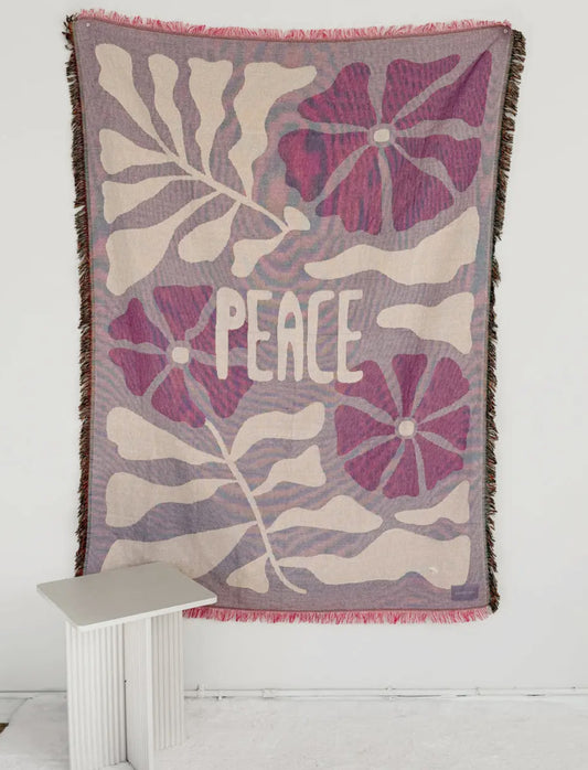 Peace Throw Blanket